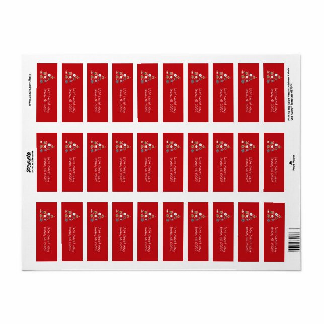 Dog Themed Red Christmas (Vorne)