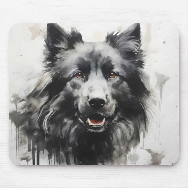 Dog-Tinte Mousepad (Vorne)