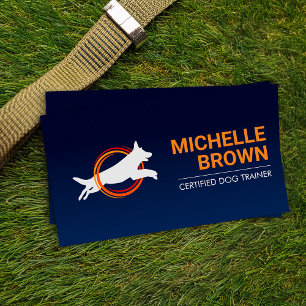 Dog Trainer - Canine Behaviorist Business Card Visitenkarte