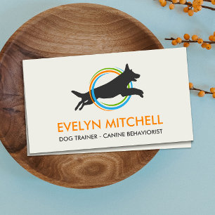 Dog Trainer - Canine Behaviorist Business Card Visitenkarte