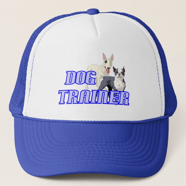 Dog Trainer Trucker Hat/Cap Truckerkappe (Vorderseite)