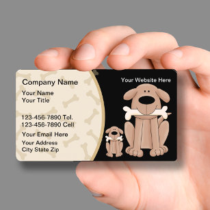 Dog Training Business Cards Visitenkarte