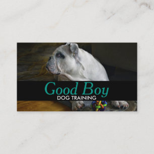 Dog Training Pet Sitting Walker Business Card Visitenkarte