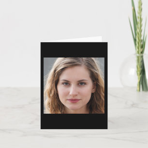 Dog Ugly Xmas Lights Weihnachtsmannmütze English B Karte