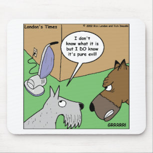 Dog VS. Staubsauger Gewitterte Geschenke und Samml Mousepad