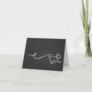 DOG WALK CHALK KARTE