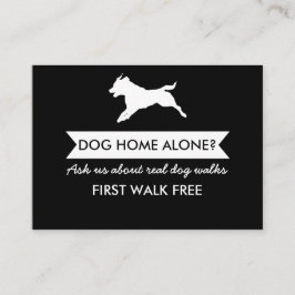 Dog Walker Business Card - Personalizable Visitenkarte