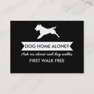 Dog Walker Business Card - Personalizable Visitenkarte