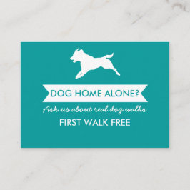 Dog Walker Business Card - Personalizable Visitenkarte
