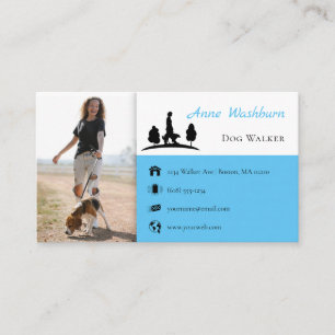 Dog Walker Dog Trainer   Pet Care   Visitenkarte