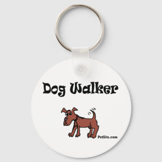 Dog Walker Schlüsselanhänger