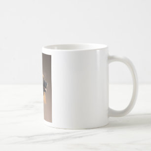 Dog Watercolor - Portrait of German Shepherd Kaffeetasse