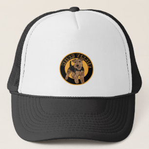Dog Welsh Terrier Truckerkappe