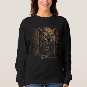 Dog Wolf Werewolf Cerberus Hellhound Mythos Sweatshirt