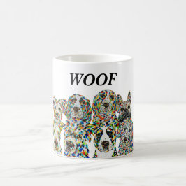 Dog Woof Tasse