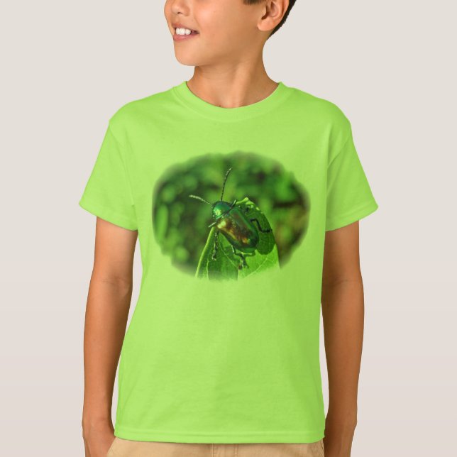 Dogbane Käfer Kid T - Shirt (Vorderseite)