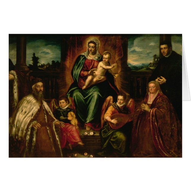 Doge Alvise Mocenigo et famille (Devant horizontal)