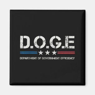 Doge D.o.g. Department of Government Efficiency Magnet