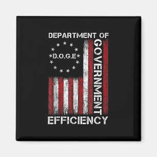 Doge D.o.g. Department of Government Efficiency Magnet