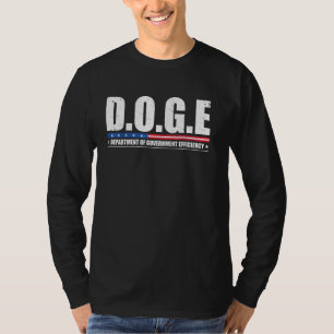 DOGE D.O.G.E. Abteilung für Regierungseffizienz T-Shirt