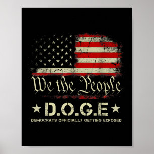 Doge-Demokraten standen Trump offiziell 2 offen Poster