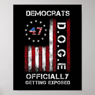 Doge-Demokraten standen Trump offiziell aus 20 Poster