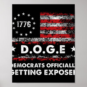 Doge-Demokraten standen Trump offiziell aus 20 Poster