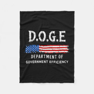 Doge Department of Government Efficiency Fleecedecke
