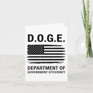 Doge Department of Government Efficiency Karte