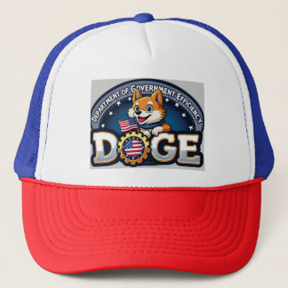DOGE Department of Government Efficiency Truckerkappe