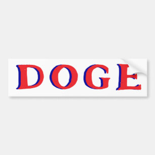DOGE Department of Government Efficiency Watchdog Autoaufkleber