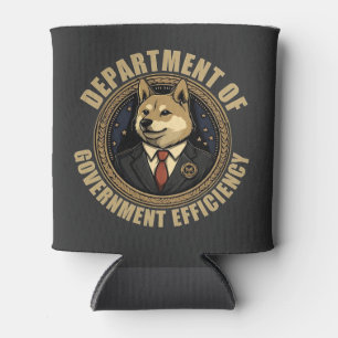 Doge Dog des Ministeriums für Regierungseffizienz Dosenkühler