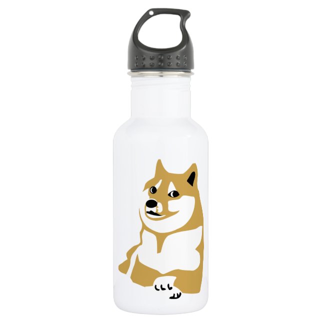 Doge - Internet meme Trinkflasche (Vorderseite)