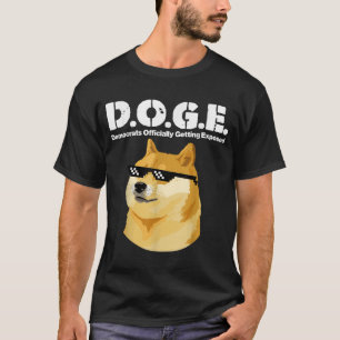 Doge Meme-Demokraten werden offiziell freigesetzt T-Shirt