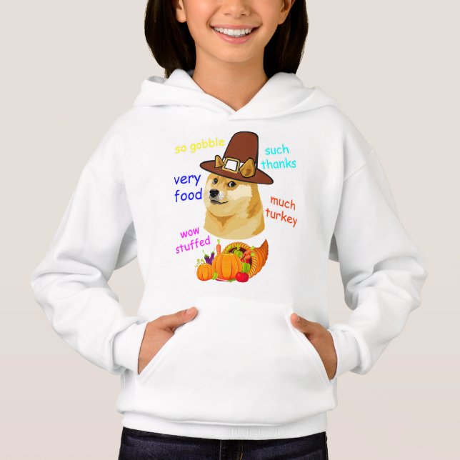 doge mème enfants thanksgiving shiba inu doge mème (Devant)