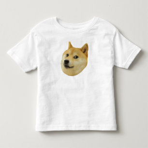 Doge sehr wow viel Hund solches Shiba Shibe Inu Kleinkind T-shirt