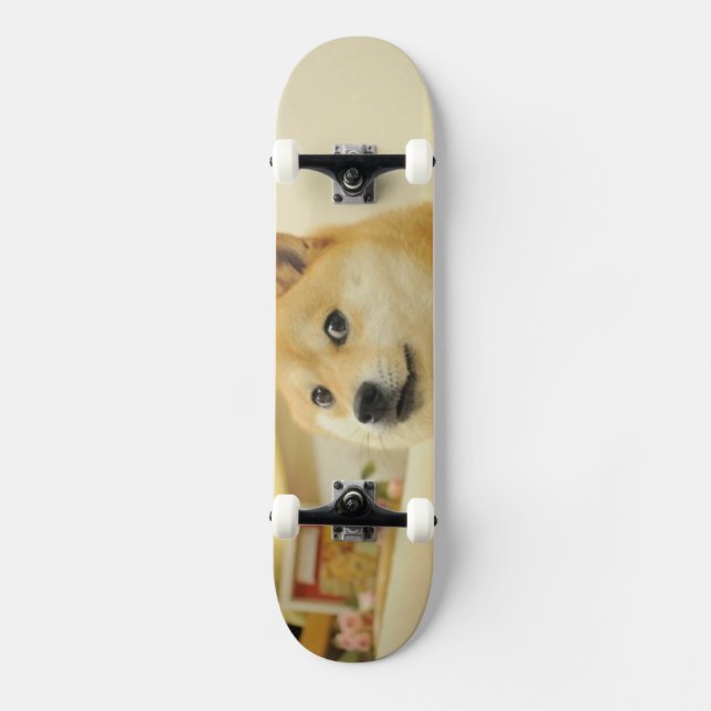 Doge-Skateboard Skateboard (Vorderseite)