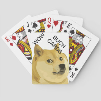 Doge-Spielkarten Spielkarten