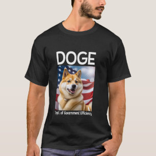 Doge T-Shirt D.O.G.E. Ministerium Regierung Effizi