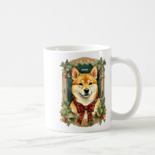 Doge Weihnachtspullover Shiba Inu Herren Lang Kaffeetasse
