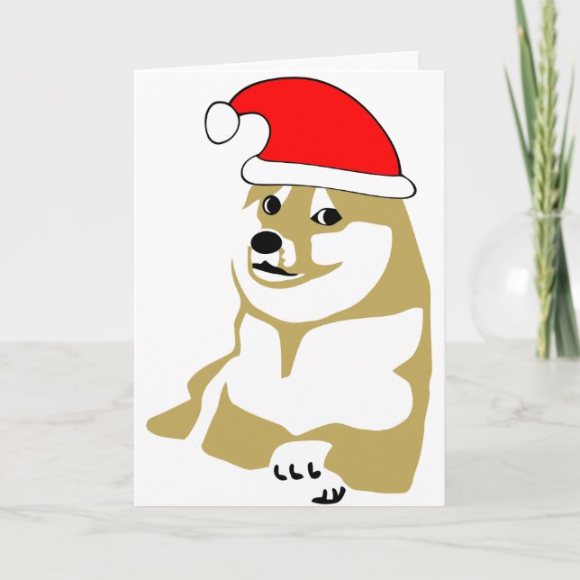 Doge wow meme sehr Weihnachten solcher viele Hut (Vorderseite)