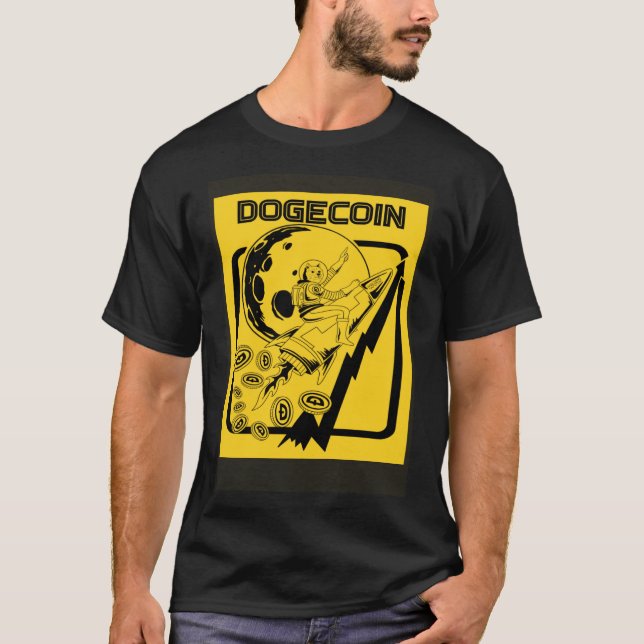 Doge zum Mond T-Shirt (Vorderseite)