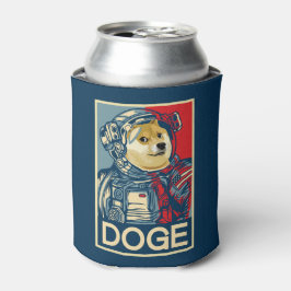 Dogecoin Astronaut Doge To The Moon Crypto Funny Dosenkühler