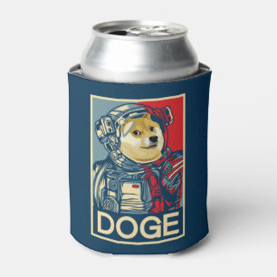 Dogecoin Astronaut Doge To The Moon Crypto Funny Dosenkühler