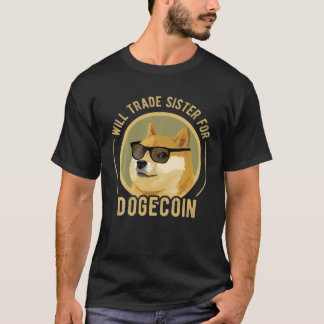 Dogecoin Funny Crypto wird Handelsminister für Dog T-Shirt