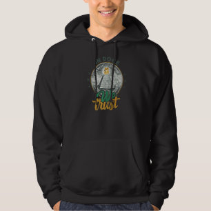 Dogecoin in Doge wir vertrauen Crypto Währung Meme Hoodie
