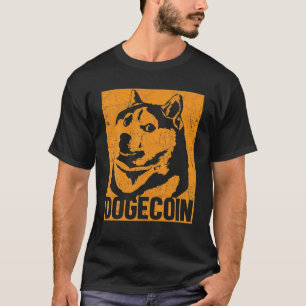 Dogecoin Kryptowährung Krypto-Münzliebhaber Gesc T-Shirt