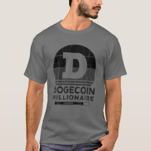 Dogecoin-Miner Lustiger Dogecoin-Millionär Vintage T-Shirt