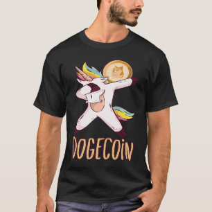 Dogecoin Moon Dab Kryptowährung Bitcoin Dogecoin T-Shirt