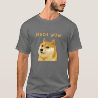 Dogecoin Much Wow Kryptowährung T-Shirt